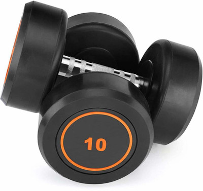vnh Dumbbells Set , Bouncer Dumbbells , Bouncer Dumbbell 1 Pair of 10KG Fixed Weight Dumbbell(20 kg)