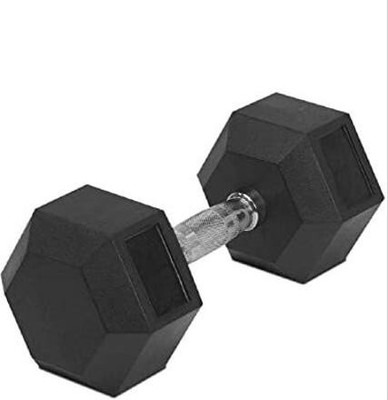 wWAR Single Hexa Dumbbell 2.5KG X 1 Fixed Weight Dumbbell(2.5 kg)