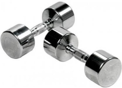 wWAR Steel DumBell for fitness Fixed Weight Dumbbell(2 kg)