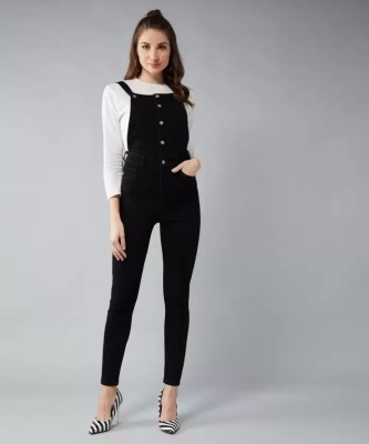 SheLook Women Black Dungaree