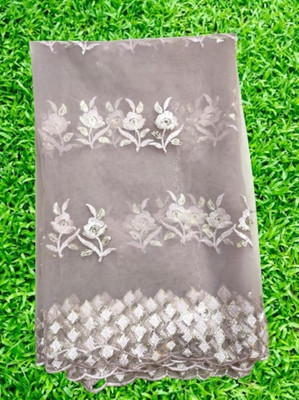 Aashirwad Creations Net Embroidered Women Dupatta