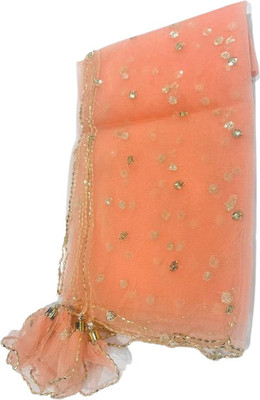 APNA KAPDA BAZAAR Net Embellished Women Dupatta