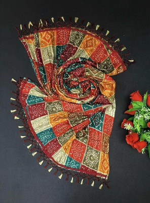 Fashion Tex Silk Blend, Polycotton Printed Women Dupatta