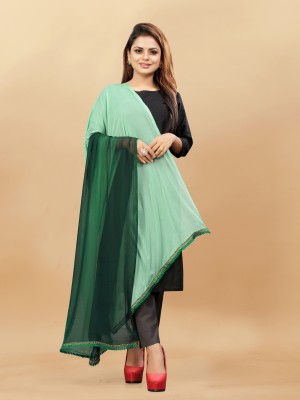 Julee Crepe Chiffon Solid Women Dupatta