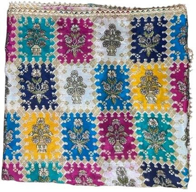 Chalaila Silk Blend Floral Print Women Dupatta