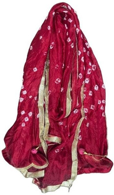 Chalaila Silk Blend Self Design Women Dupatta