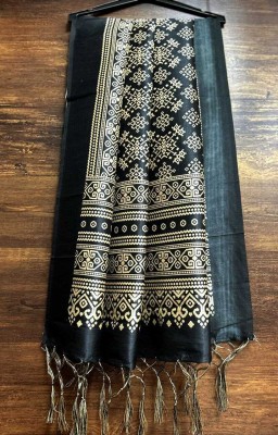 Nayerang Art Silk Printed Women Dupatta