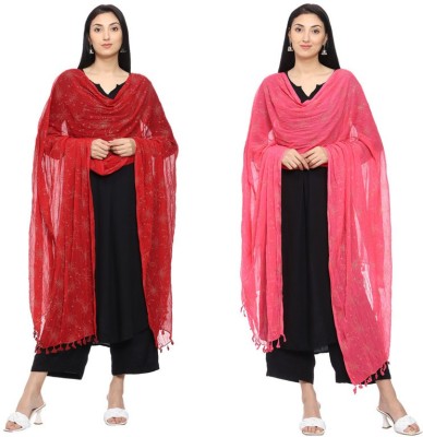 Envi Chiffon Solid Women Dupatta