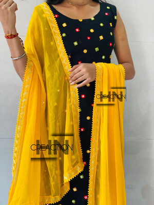 Dhruvisha Chiffon Solid Women Dupatta