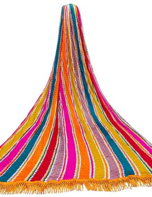 SR Textiles Crepe Chiffon Solid Women Dupatta