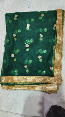 Chaukhat Net Embellished Women Dupatta