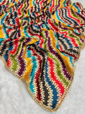 Nayerang Art Silk Printed Women Dupatta