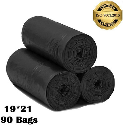 Plastic Dustbin(Black)