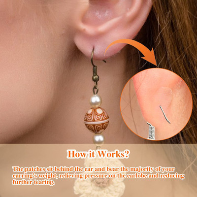 Satguru Disposable Ear Lobe Support(Pack of 60)