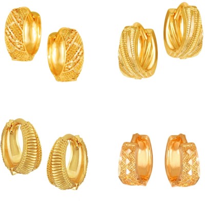 VIGHNAHARTA Vighnaharta Goldens Combo Set(Sales Package-4 Pair Earrings ) Alloy Clip-on Earring