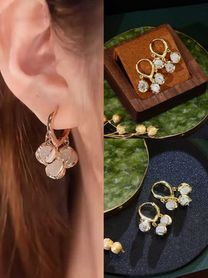 Miraclewood Trendy Earrings For Women Girls Korean western Stylish fancy light weight shiny Cubic Zirconia, Opal Gold Clip-on Earring, Huggie Earring, Hoop Earring, Tassel Earring, Earring Set Miraclewood Trendy Earrings For Women Girls Korean western Stylish fancy light weight shiny Cubic Zirconia, Opal Gold Clip-on Earring, Huggie Earring, Hoop Earring, Tassel Earring, Earring Set