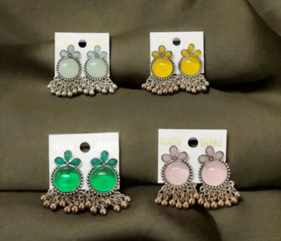 MAYA IMPEX Wonderful Earrings & Studs For Women Crystal Alloy Drops & Danglers