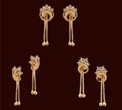 Brass Tassel Earring