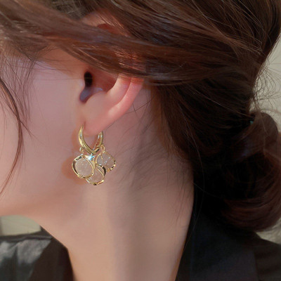 polluxcraft Opal Alloy Drops & Danglers Cubic Zirconia Alloy Tassel Earring