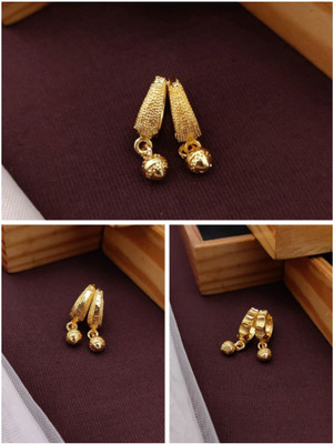Brass Earring Set