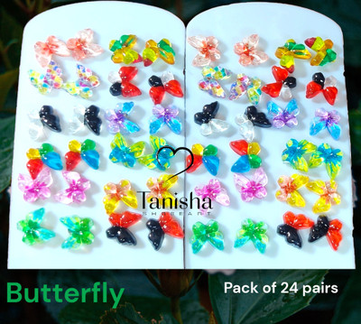 Resin Stud Earring