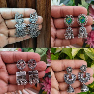 SARTHAK ROYAL Alloy Jhumki Earring, Stud Earring