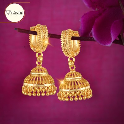 VIVASTRI Allure Beautiful Shimmering Beautiful Jhumki earring for Women and Girls Alloy Jhumki Earring