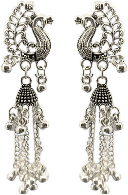 MOBECARE Small And Simple Fancy Earrings Jhumka Combo Pack Of 1 Pair Brass Jhumki Earring, Stud Earring, Earring Set