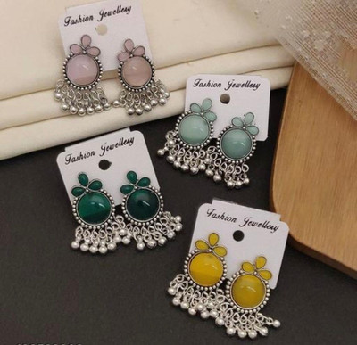 Diamond Alloy Jhumki Earring