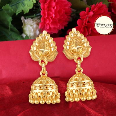 VIVASTRI Allure Beautiful Shimmering Beautiful Jhumki earring for Women and Girls Alloy Jhumki Earring