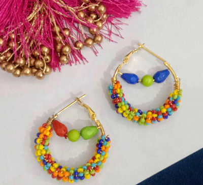 Epshitacreation Earings Fruit Shaped Trendy Earrings for Women and Girls Brass Earring Set