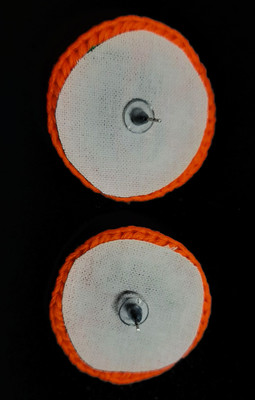 My Little Princess Handmade Crochet Earrings and Brooch Cotton Dori Drops & Danglers