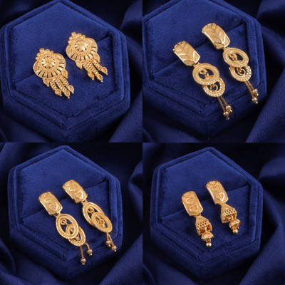 Brass Tassel Earring