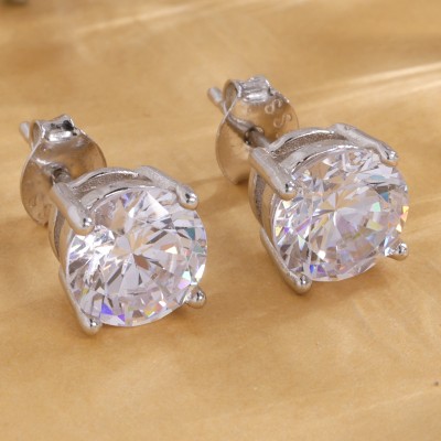 DEESSA 17D0ER00142-SW (f) Sterling Silver Stud Earring