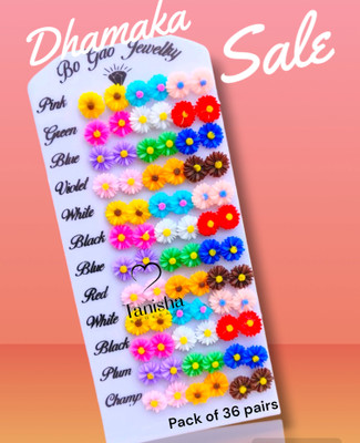 TanishaShreeart Alloy Stud Earring