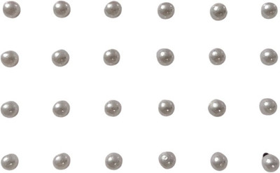 Aashika 12 Pair of Pearl Small Stud Earring for Women and Girls Metal Stud Earring