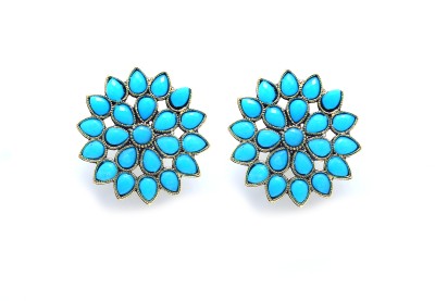 vaani VAANI Trending Earring Stud For Girls and Woman Opal Alloy Stud Earring