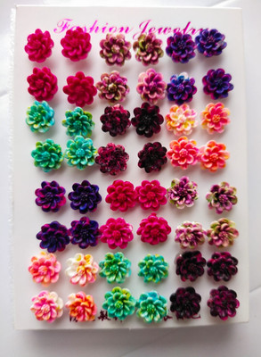 Plastic Stud Earring