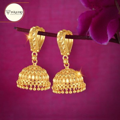 VIVASTRI Allure Beautiful Shimmering Beautiful Jhumki earring for Women and Girls Alloy Jhumki Earring