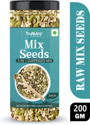 TruNutra 5 In 1 Super Healthy Mix High In Omega & Zinc Immune & Health Booster Diet Mixed Seeds(200 g)