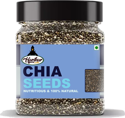 HARIHARKRIDHA Raw Unroasted Chia Seeds with Omega 3 and Zinc for Health Benefits & Weight Loss Chia Seeds(500 g)