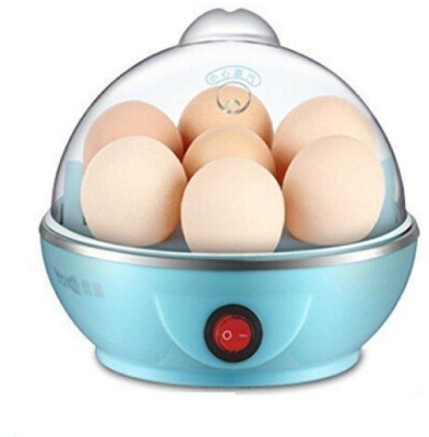 akbari Electric Boiler Steamer Poacher Egg Cooker (7 Eggs) stylish Egg Cooker(Blue, 7 Eggs)