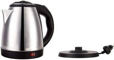 ND BROTHERS Electric Kettle (2 L, BLACK) Beverage Maker(2 L, Silver , Black)