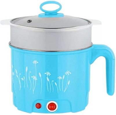 CREATION BAZAAR Multi Cooker Kettle with Concealed Base Multifunction Cooking Pot Noodle Maker Multi Cooker Electric Kettle(1.5 L, Multicolor)