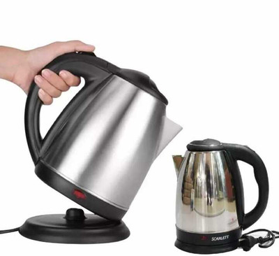 zyson Electric Kettle | 1500W | 1.5L Stainless Steel- Multi Cooker Electric Kettle(1.5 L, Silver)