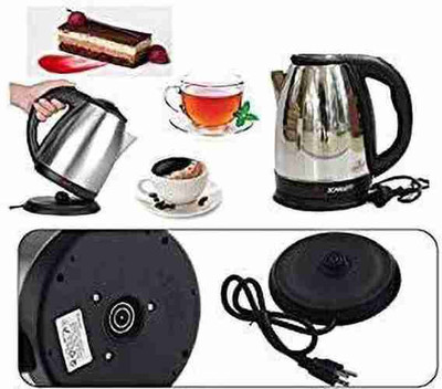 zyson Instant Boiler Electric Kettle 1.5L | 1500w| Glossy Finish Multi Cooker Electric Kettle(1.5 L, Silver)