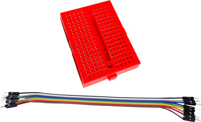 Vincentvolt 170 tie points Solderless breadboard with 10 male to male colored wires Electronic Components Electronic Hobby Kit