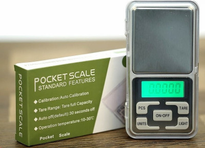 Divinext Weight + Pcs Count Digital Electronic Weighing Scale Notebook Jewellery Scale + Bright LCD Green Colour Backlight MH-999 for Dry & Liquid Materials Digital Weigh Scale with Auto Calibration Weighing Scale(Black, Silver)