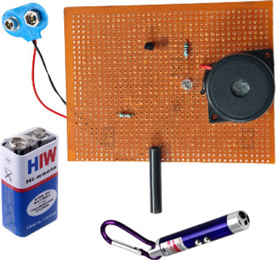 ERHIndia Laser Security Alarm Science Project Working Model Kit for Class Students(Multicolor)