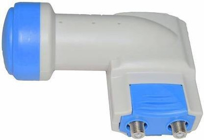 UNIBOX 0.1db Ku-Band Universal Twin LNBF Digital LNB Low Noise Full HD Satellite Finder(Pack of 1)